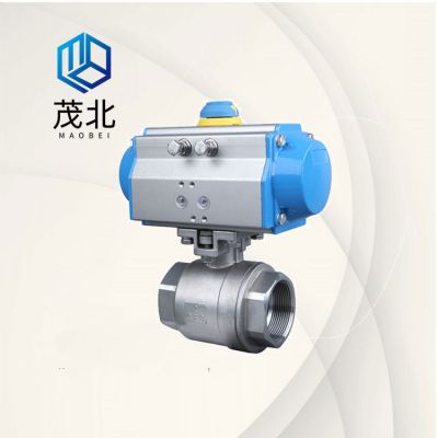 Q611F气动内螺纹球阀